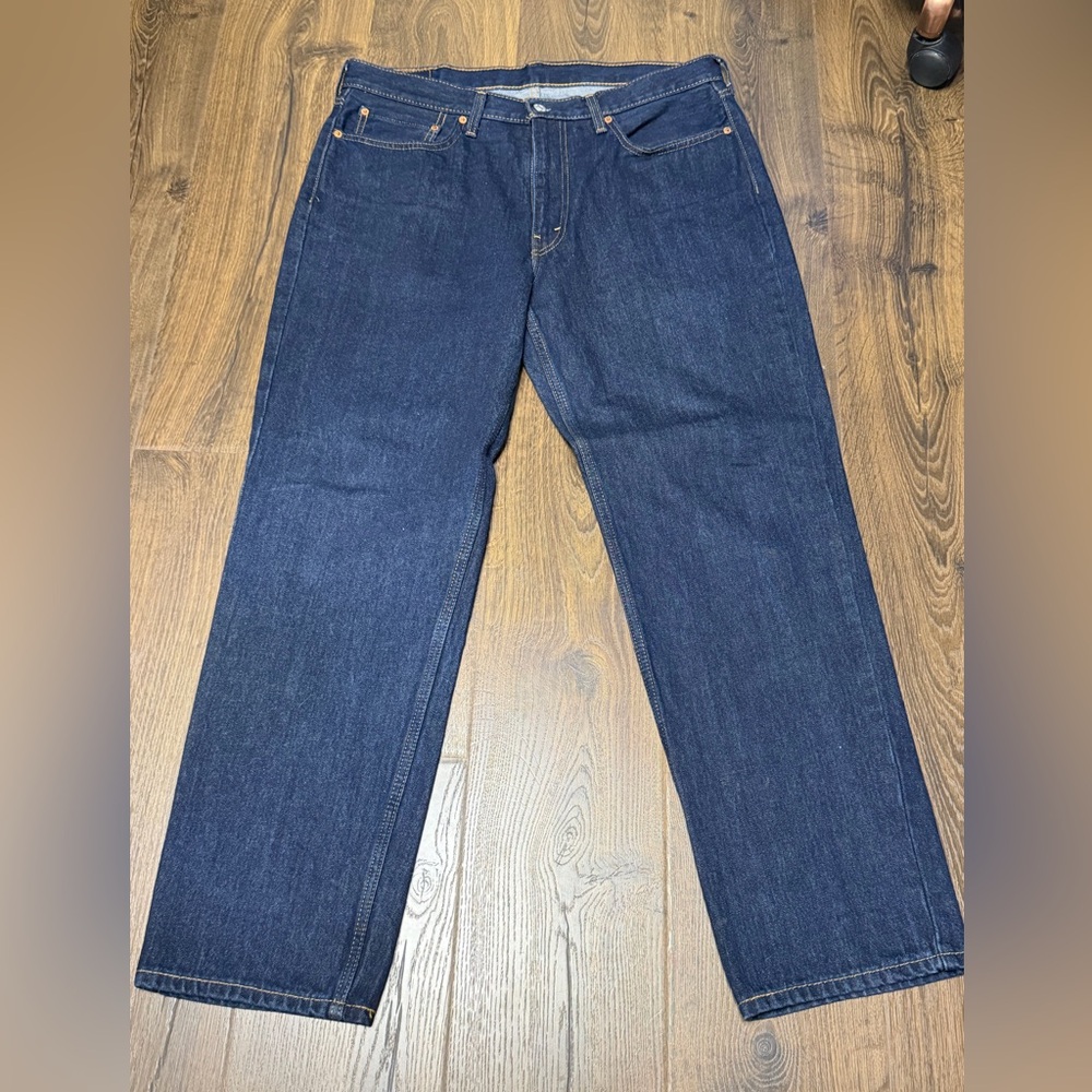 Levi's Men's Relaxed Fit Dark Blue Jeans 36/32